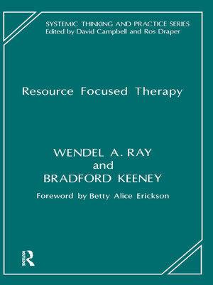 cover image of Resource Focused Therapy